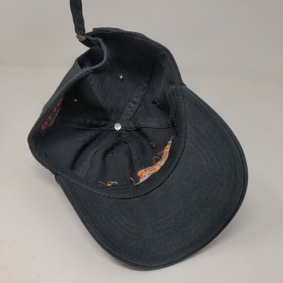 Otto Men's Peter Frampton Cap Hat Black OSFM Embroidered Logo - Picture 8 of 11